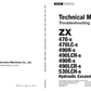 Manuales Técnicos Excavadora Hitachi ZX470-6, ZX490-6, ZX530-6