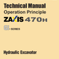Manuales Técnicos Excavadora Hitachi ZX470H GI
