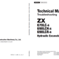 Manuales Técnicos Excavadora Hitachi ZX670-6, ZX690-6