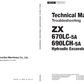 Manuales Técnicos Excavadora Hitachi ZX670LC-5A, ZX690LCH-5A