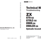 Manuales Técnicos Excavadora Hitachi ZX870-5A, ZX890-5A