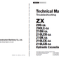 Manuales Técnicos Excavadoras Hitachi ZX200-5A, ZX210-5A