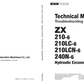 Manuales Técnicos Excavadoras Hitachi ZX210-6 y ZX240N-6