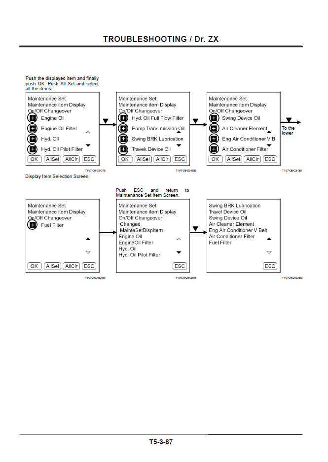 Manuales Técnicos Excavadoras Hitachi ZX400R-3, ZX400LCH-3
