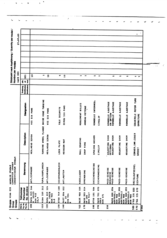 Manual de Partes Servotransmisión ZF 4 PW 45 H1 - 4620 003 021
