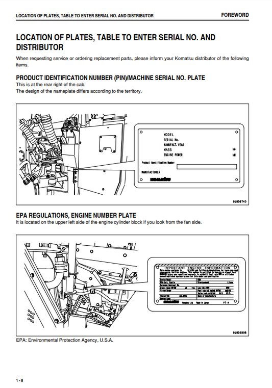 Manual de Operación y Mantenimiento Camión Japones Komatsu HM300-2  S.N 2001-2480