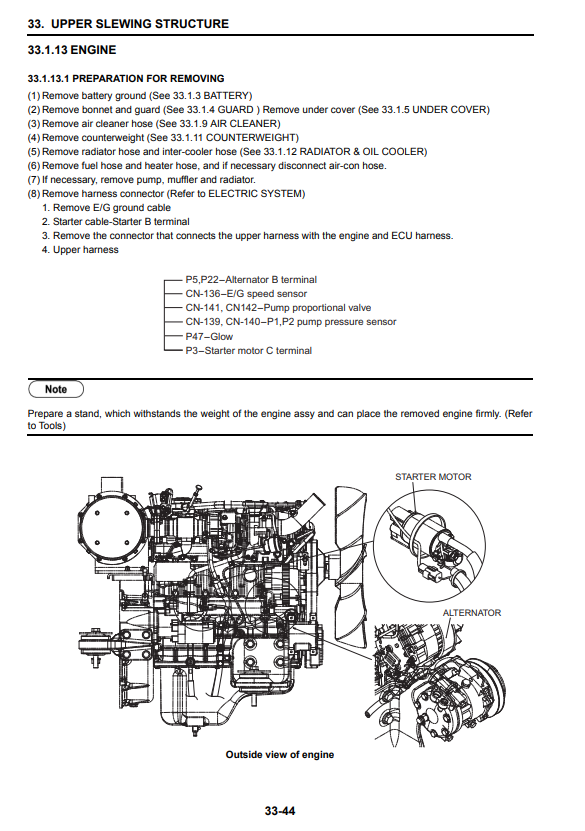 Servicio de Reparación Excavadora Kobelco 140SRLC-3