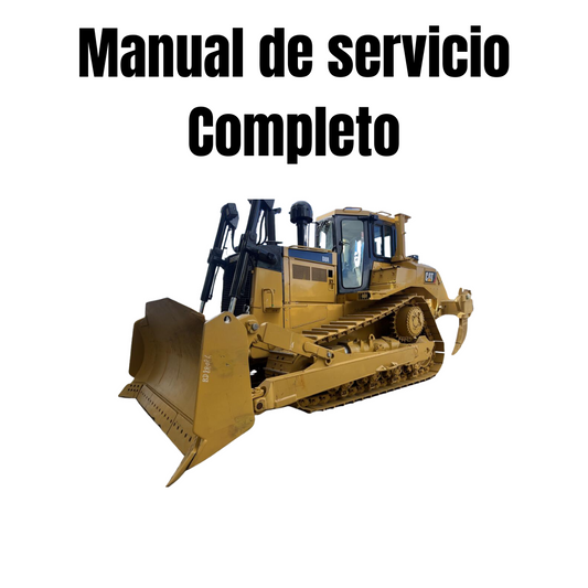 Manual completo de servicio D8R SERIE  MEJ00001 y superior