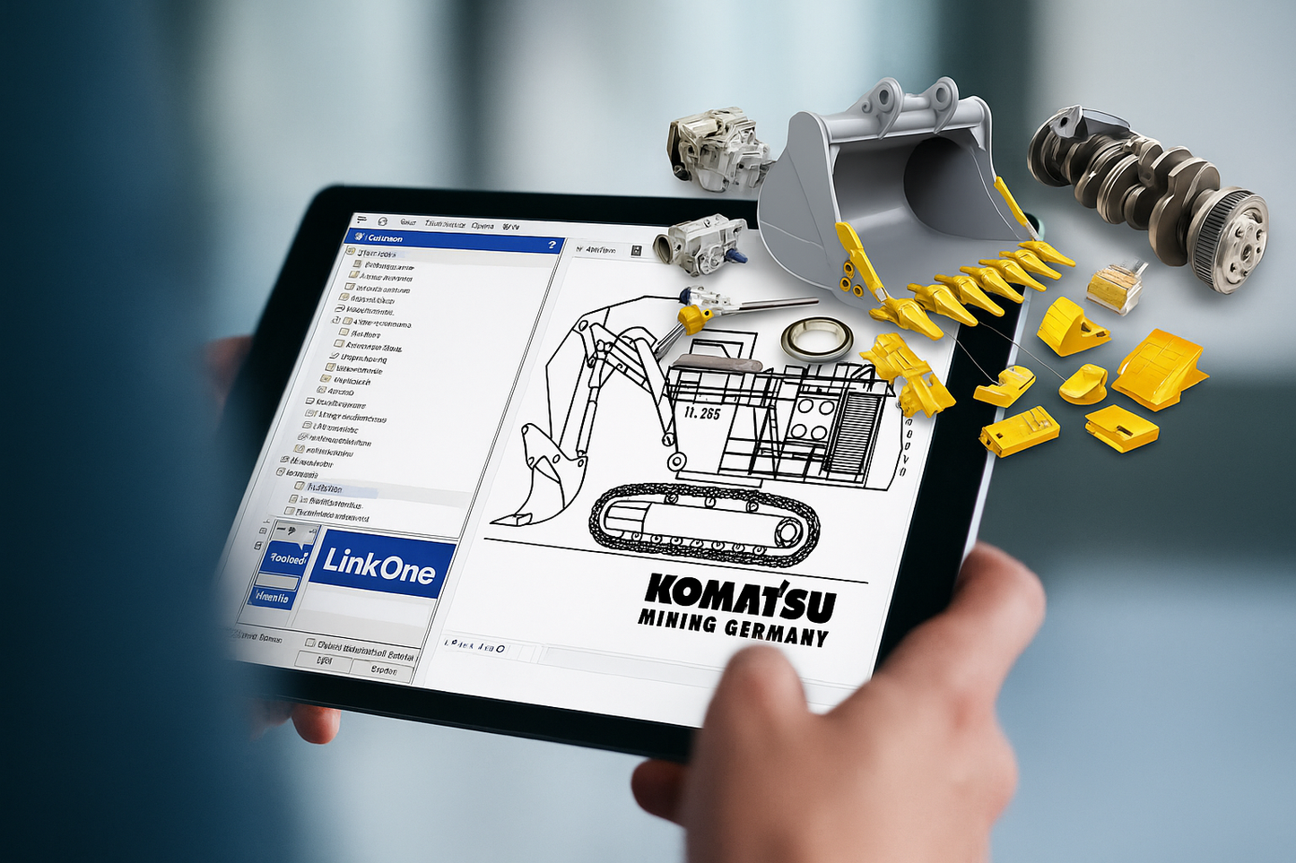 Software komatsu Partes y Servicio