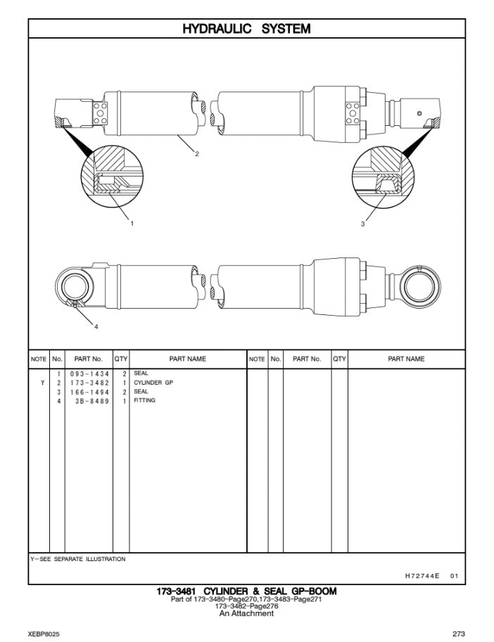 CATALOGO DE PARTES EXCAVADORA 315C BTL 1-UP / MHK00202-UP