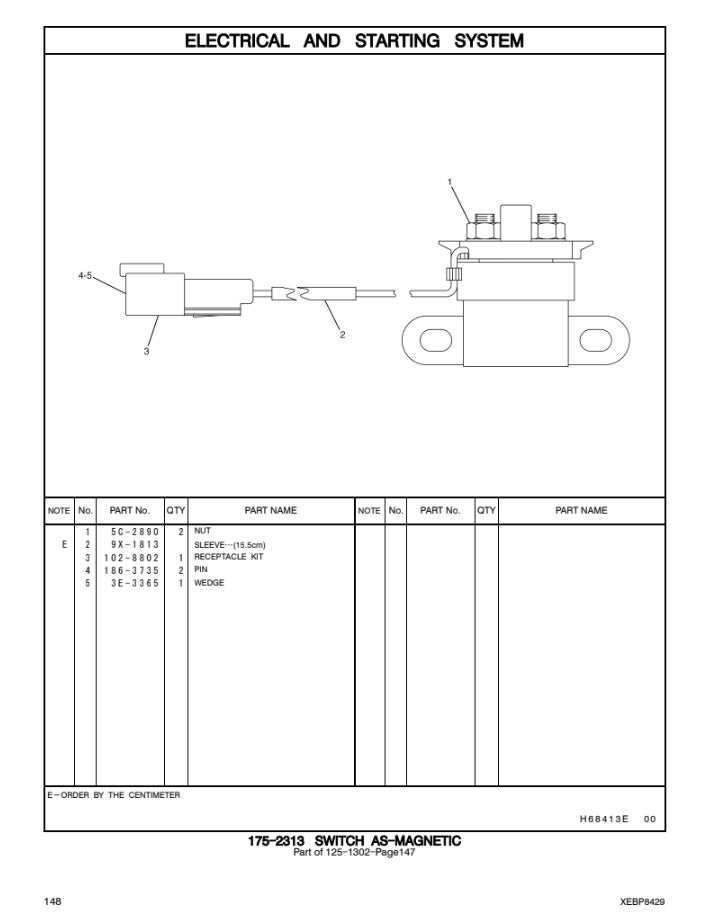 CATALOGO DE PARTES EXCAVADORA 328D LCR BYH