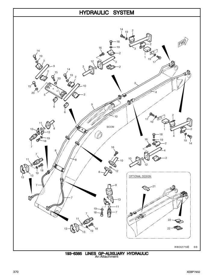 CATALOGO DE PARTES EXCAVADORA 330C-330C L GAG/ HAA/ BTM/ RBH