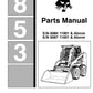 CATALOGO DE PARTES MINI CARGADOR 853 S/N 508411001 / S/N 509711001