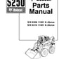 CATALOGO DE PARTES MINI CARGADOR S250 S/N 530911001 / S/N 531011001