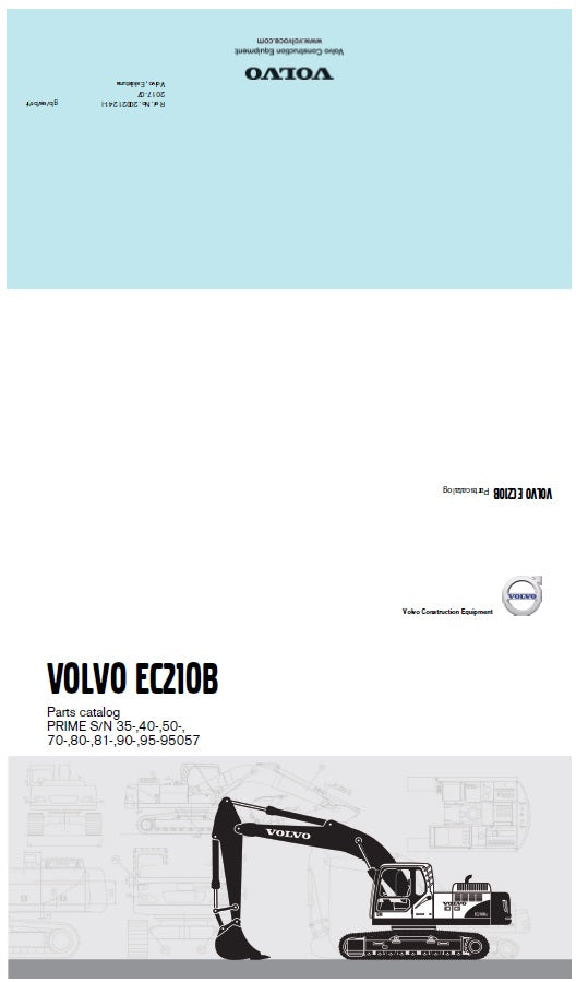 Catalogo de Partes Volvo EC210B