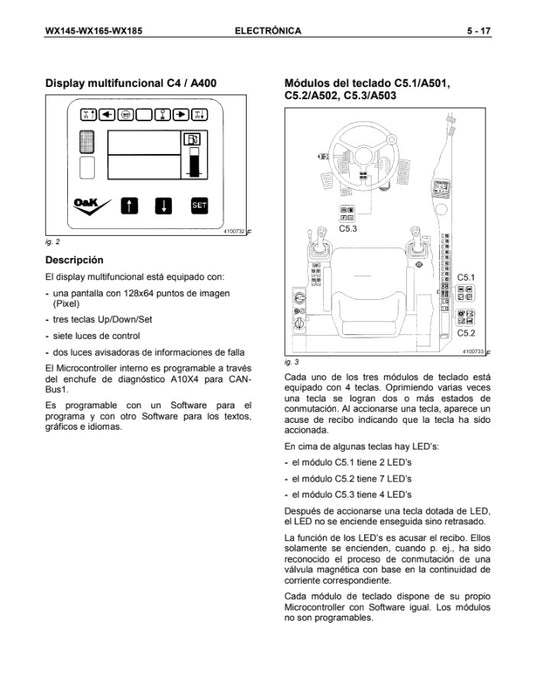 MANUAL DE REPARACIÓN MINI EXCAVADORA DE LLANTAS WX145-WX165-WX185