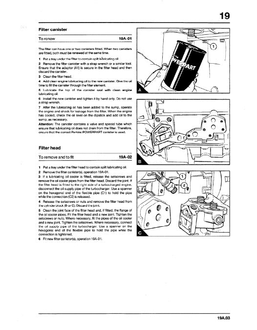 MANUAL DE SERVICIO MOTOR PERKINS 1000 SERIES