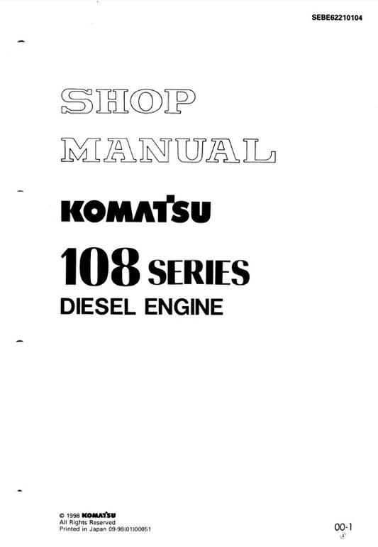 MANUAL DE SERVICIOS 108 SERIES