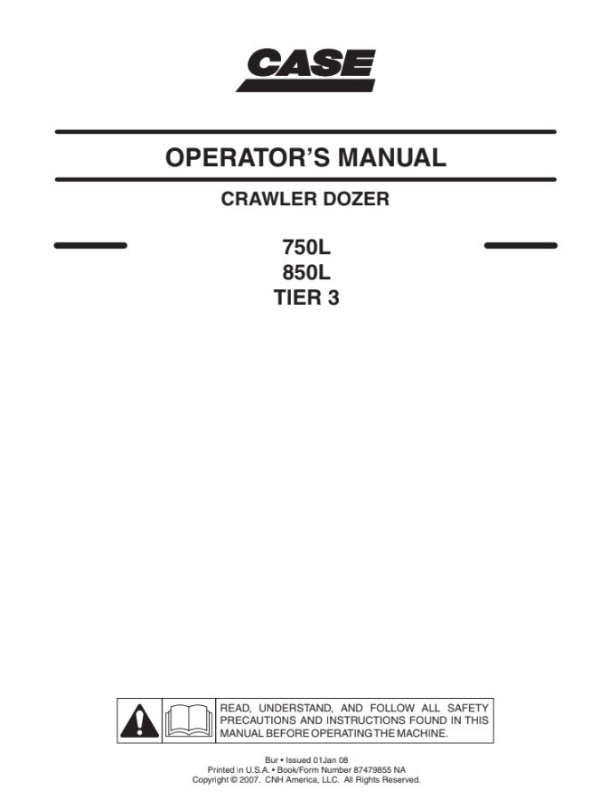 MANUAL DE SERVICIOS BULLDOZER 750L 850L TIER 3
