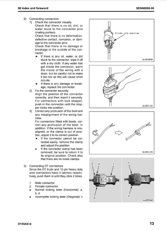 Manual de Taller Bulldozer Komatsu D155AX-6 Japan