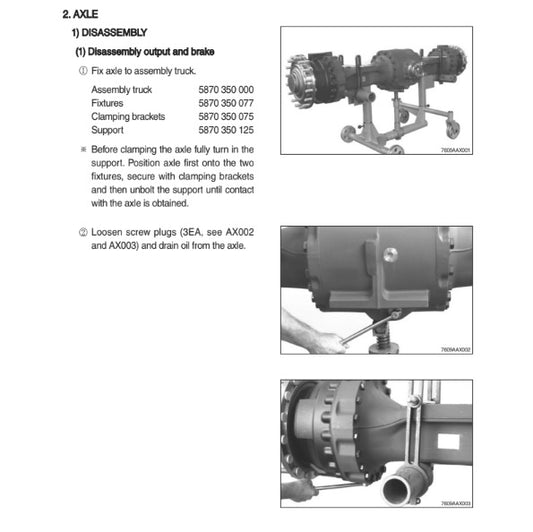 MANUAL DE SERVICIOS CARGADORA FROTAL HL760-9