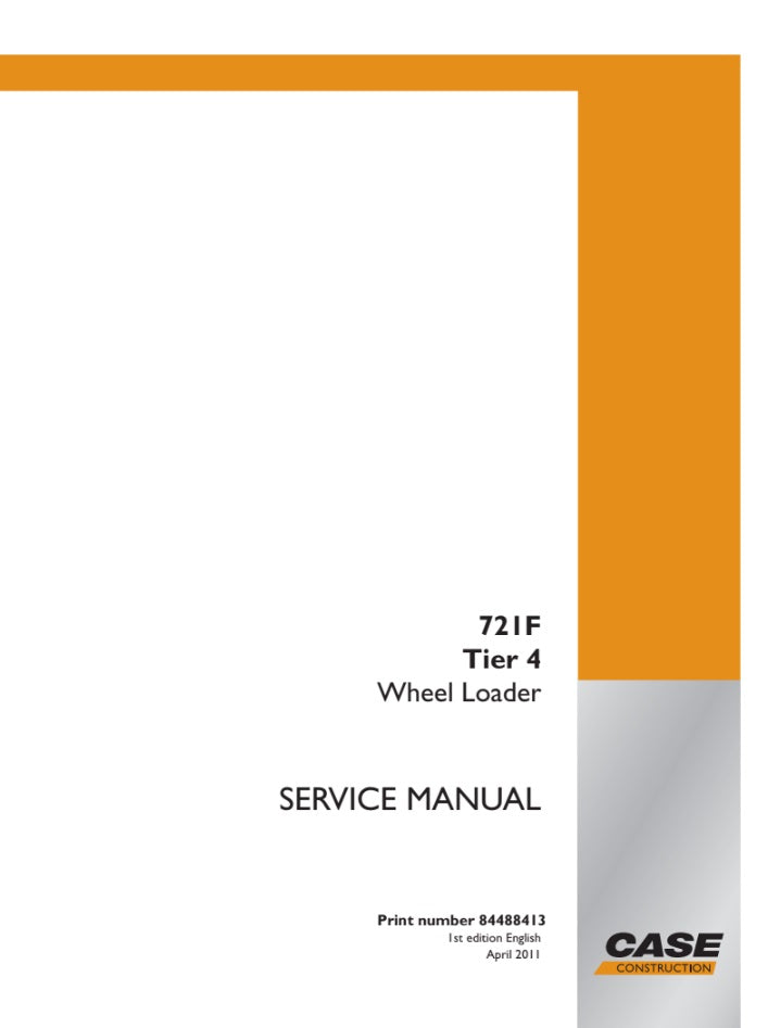MANUAL DE SERVICIOS CARGADOR FRONTAL 721F TIER 4