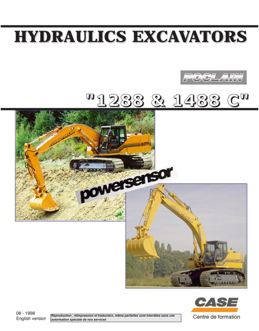 MANUAL DE SERVICIOS EXCAVADORA 1288 1488C
