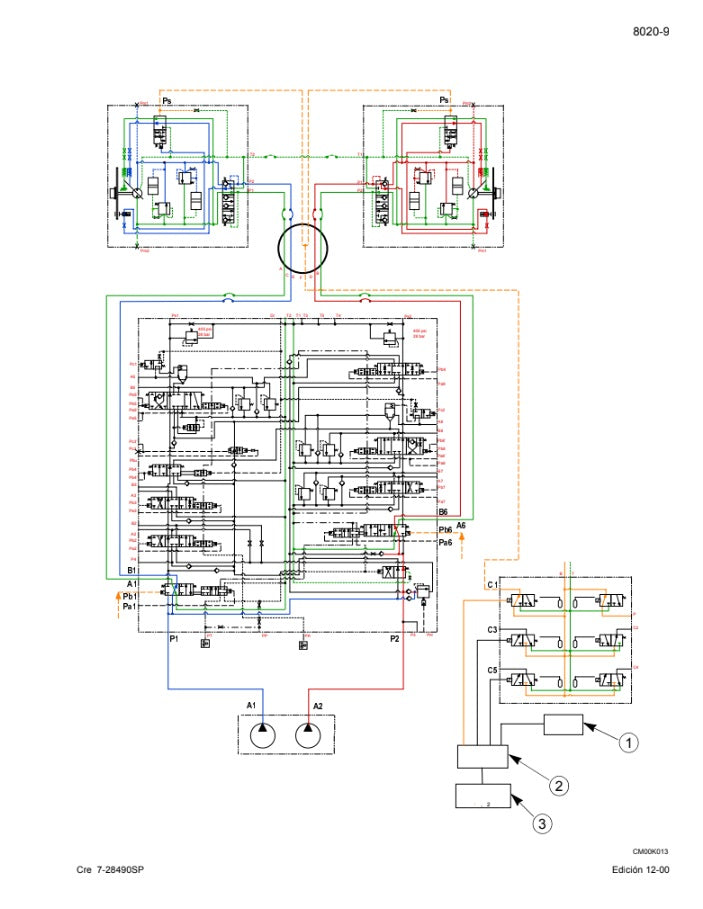 MANUAL DE SERVICIOS EXCAVADORA CX210 - CX230 - CX240