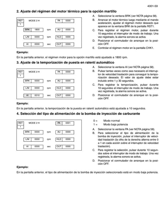 MANUAL DE SERVICIOS EXCAVADORA CX290