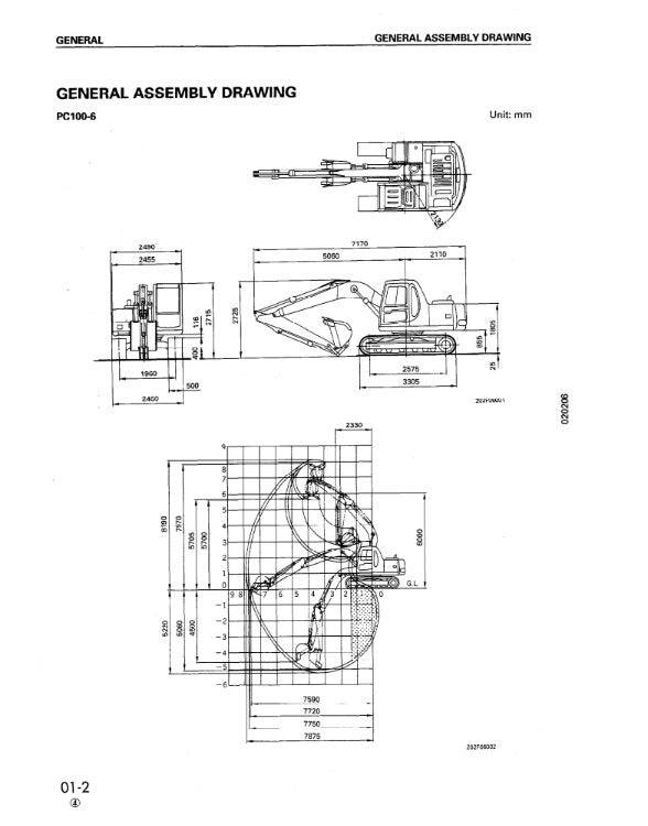 MANUAL DE SERVICIOS EXCAVADORA PC100-6 PC120-6
