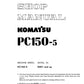 MANUAL DE SERVICIOS EXCAVADORA  PC150-5