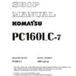 MANUAL DE SERVICIOS EXCAVADORA PC160LC-7
