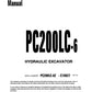 MANUAL DE SERVICIOS EXCAVADORA PC200LC-6
