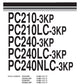 MANUAL DE SERVICIOS EXCAVADORA PC210-3KP PC210LC-3KP PC240-3KP PC240LC-3KP PC240NLC-3KP