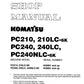 MANUAL DE SERVICIOS EXCAVADORA PC210 210LC-6K PC240 240LC PC240NLC-6K