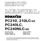 MANUAL DE SERVICIOS EXCAVADORA PC210, 210LC-6K PC240LC PC240NLC-6K