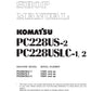 MANUAL DE SERVICIOS EXCAVADORA PC228US-2 PC228USLC-1,2