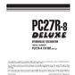 MANUAL DE SERVICIOS EXCAVADORA PC27R-8 DELUXE