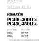 MANUAL DE SERVICIOS EXCAVADORA PC400 400LC-6 PC450 450LC-6