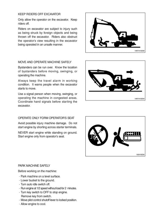 MANUAL DE SERVICIOS EXCAVADORA R140W-7A