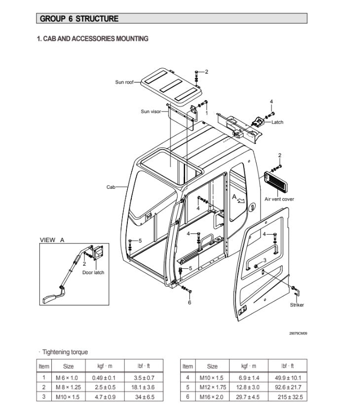 MANUAL DE SERVICIOS EXCAVADORA R160LC-7