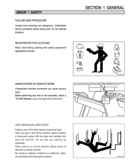 MANUAL DE SERVICIOS EXCAVADORA R200W-7