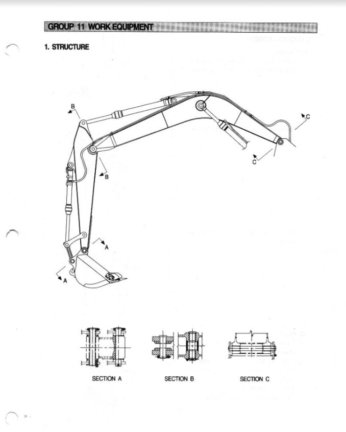 MANUAL DE SERVICIOS EXCAVADORA R210LC-3