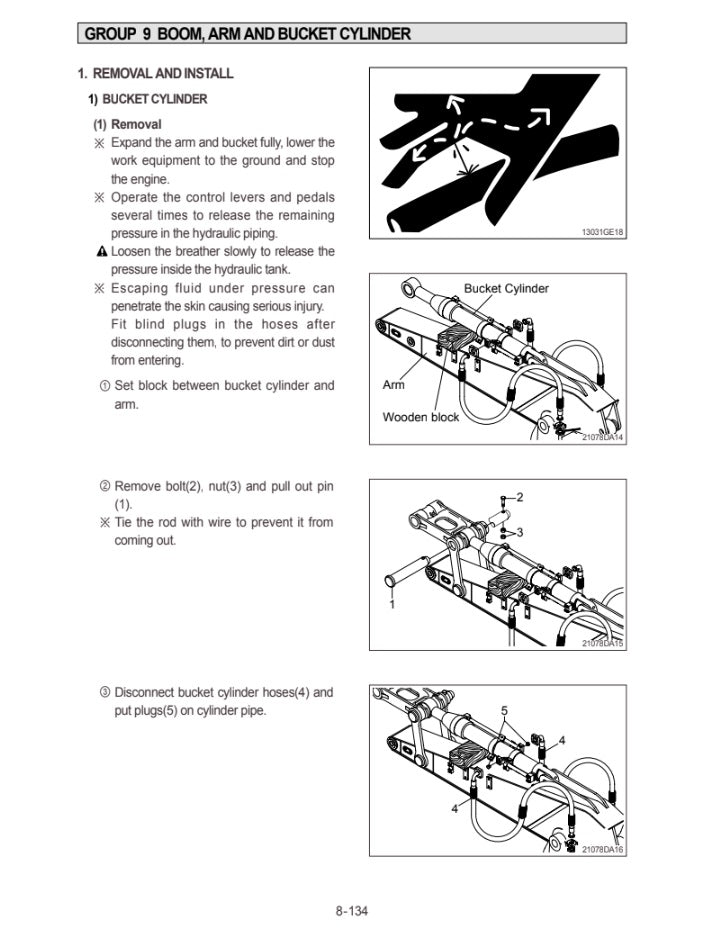 MANUAL DE SERVICIOS EXCAVADORA R210NLC-7