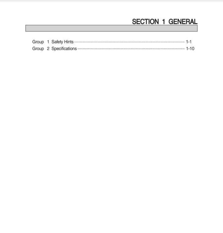 MANUAL DE SERVICIOS EXCAVADORA R260LC-9A