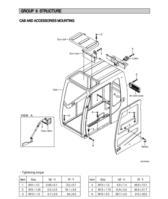 MANUAL DE SERVICIOS EXCAVADORA R305LC-7