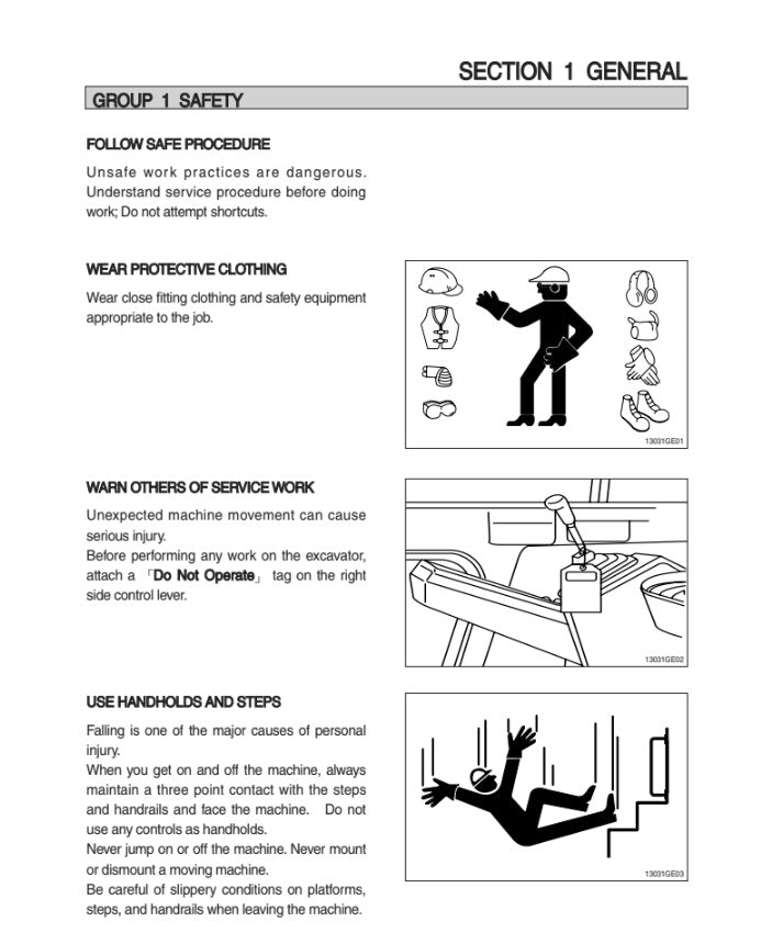 MANUAL DE SERVICIOS EXCAVADORA R330LC-9A
