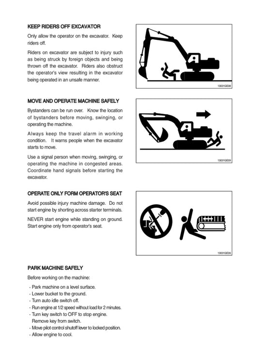 MANUAL DE SERVICIOS EXCAVADORA R500LC-7