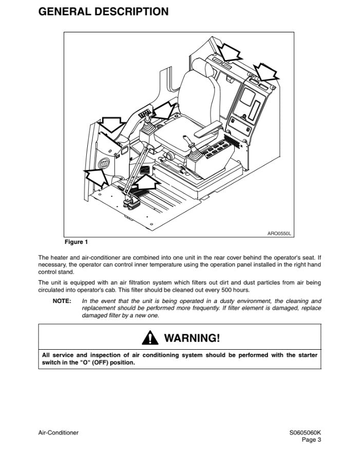 MANUAL DE SERVICIOS EXCAVADORA S225LC-V