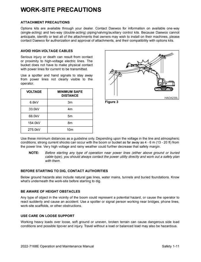 MANUAL DE SERVICIOS EXCAVADORA S400LC-V
